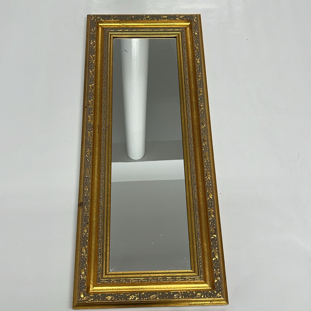 The Bombay Company Rectangular Guilded Gold Mirror - Picture 5 of 5